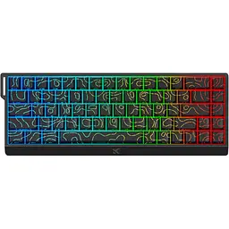 Клавіатура MCHOSE Ace 68 RGB TTC Dragon Lord Magnetic Switch Black Topographic (MC-ACE68-33) [161123]