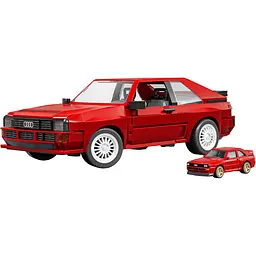Колекційна машинка-конструктор Mattel Brick Shop Elite Audi ‘84 Sport Quattro (JLK39)