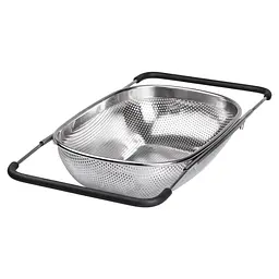 Друшляк-сито на раковину для миття продуктів 34*23,5*9 см Zhongjing HP-19-17 - мініатюра 14