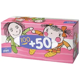 Носовички двошарові Bella Baby Happy, в асортименті, 150 шт. - мініатюра 4