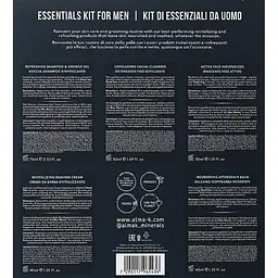 Набір для чоловіків Alma K Restore Essentials 75мл/50мл/30мл/40мл/40мл - мініатюра 4