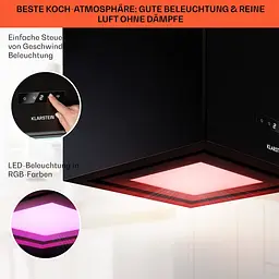 Острівна витяжка Klarstein Chandelier Smart Island (10035710) - мініатюра 4
