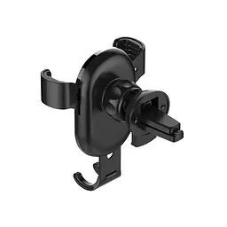 Універсальний автотримач ColorWay Metallic Gravity Holder Black (CW-CHG01-BK) - мініатюра 5