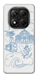 TPU чехол Demsky Southern pearl для Xiaomi Redmi Note 14 Pro 5G