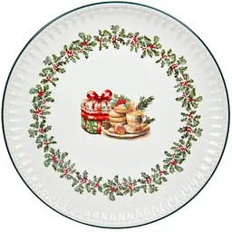 Набір тарілок Lefard Santa's Gift 21 см 2 шт. (989-001) - мініатюра 2