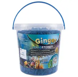 Грунт Аква Ginger Pro 1.2 кг №7 темно-синій 5-10 мм