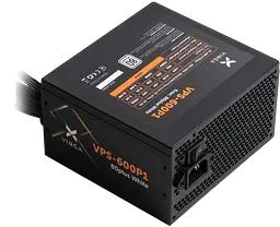 Блок живлення Vinga 600W 80+ Black (VPS-600P1) - мініатюра 2