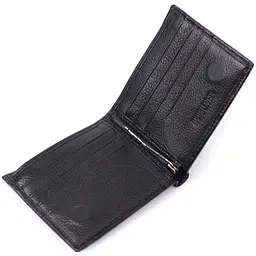 Чоловічий шкіряний портмоне ST Leather 11,5х9,5х1,5 см acs0028307 - мініатюра 3
