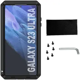 Протиударний чохол Primo Doom Armor для смартфона Samsung Galaxy S23 Ultra (SMS918) Black - мініатюра 2