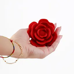 Анальна пробка Crushious Rosaline, 19 см (червоний) - мініатюра 9