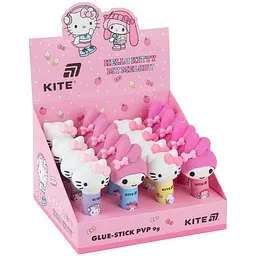 Набір клей-олівців Kite Hello Kitty PVP з фігурним ковпачком 9 г 16 шт. (HK26-131)