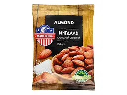 Мигдаль ALMOND 150г Сіль смажений солоний