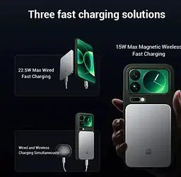 Павербанк Xiaomi Jinshajiang Ultra-thin Magnetic Power Bank 5000mAh 22.5W (MDY-20-EB) - мініатюра 4