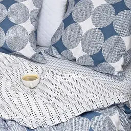 Постільна білизна полуторна Viluta Сатин Twill 522-1-5 210х143 см - мініатюра 2