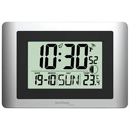 Годинник настінний Technoline WS8028 Silver/Black (WS8028) - мініатюра 2