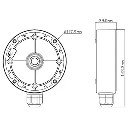 Коробка розподільна TVT TD-YXH0101B (77-00365) - мініатюра 2