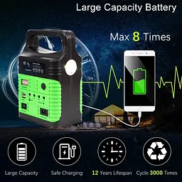 Портативна сонячна станція Solar System + ліхтар - мініатюра 2