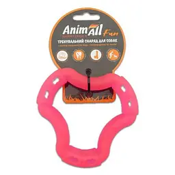 Іграшка AnimAll Fun кільце 6 сторін коралове 12 см