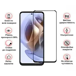 Скло захисне BeCover Motorola Moto G15 Black (713414) - миниатюра 3