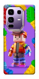 TPU чохол Demsky Colorful constructor для Infinix Note 50 Pro+