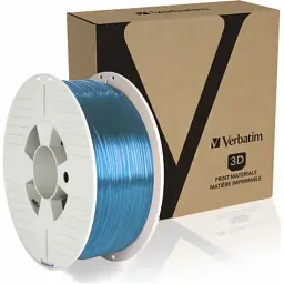 Пластик для 3D-принтера Verbatim PETG, 1.75 мм, 1 кг, Blue Transparent (55056) - мініатюра 2