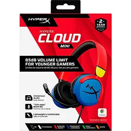 Навушники ігрові HyperX Cloud Mini Wired Multi-Color 7G8F3AA [126462] - мініатюра 8