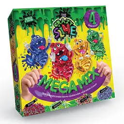 Набір для експериментів Danko Toys для проведення досліджень Crazy Slime 4в1 19х19х4 см від 6 років Оливковий (ID-175-E-32)