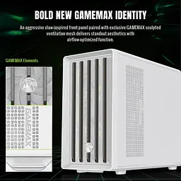 Корпус GameMax CLAW 360 WH RGB White (Claw 360 WH) - мініатюра 8