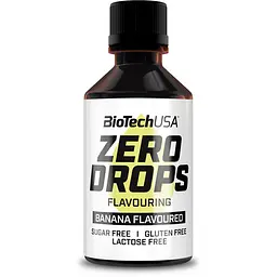 Замінник харчування BioTech Zero Drops, 50 мл - Банан