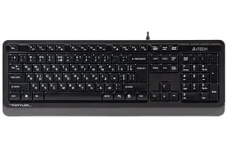Клавіатура A4Tech Fstyler FK10 Чорний/Сірий