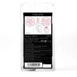 Вібратор-помада Iroha Stick Grey - мініатюра 4