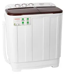 Пральна машина Ardesto напівавтомат WMH-B65CPM, 6.5кг, 1350, 41см, Помпа, Віджимання, Таймер, Білий (WMH-B65CPM)