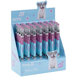 Набір ручок Kite Studio Pets 28 шт. кулькова синя (SP26-032)