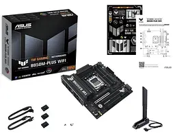 Материнська плата ASUS TUF GAMING B850M-PLUS WIFI (TUF GAMING B850M-PLUS WIFI) (Socket AM5, AMD B850, Micro-ATX) - мініатюра 7