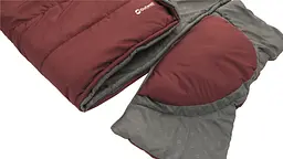 Спальний мішок Outwell Contour Lux Reversible/-3°C Red Right (230383) - мініатюра 6