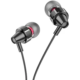 Навушники Hoco M90 Delight wired 3.5 mm чорні 6931474759351 - мініатюра 3