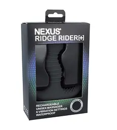 Массажер простаты с вибрацией Nexus Ridge Rider Plus Black - мініатюра 2