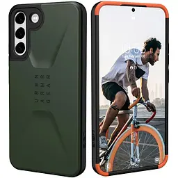 Оригінальний протиударний чохол UAG Civilian Samsung Galaxy S22 Plus (6.6") Olive 21343D114040 - мініатюра 7