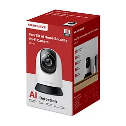 Камера відеоспостереження Mercusys IP-Камера MERCUSYS MC230 5MP N300 microSD motion detection. AI (MC230) - мініатюра 2