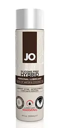 Крем-лубрикант JO System Hybrid Warming - розігрівальна з кокосовим маслом, 120 мл