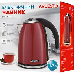Електрочайник Ardesto EKL-F340R [120035] - мініатюра 5