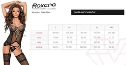 Комплект білизни Roxana 6449 XXL чорний - мініатюра 3