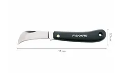 Зігнутий ніж для щеплень Fiskars K62 125880 (1001623) - мініатюра 2