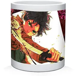 Кухоль GeekLand Attack on Titan Eren Yeager Атака титанів Ерен Йегер TG.02.018.460 330 мл білий - мініатюра 3