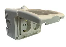 Розетка 1-а накладна вологозахист накладна Lumano AQUA 16А IP55 (19377)