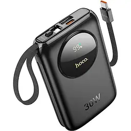 Портативна батарея Power Bank Hoco Q19 Lucky 30W 10000mAh Black