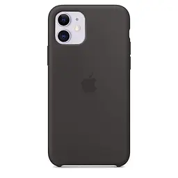 Чохол Silicone Case для Apple iPhone 11 (Black) АА [41533]