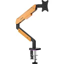 Настільне кріплення для монітора Anda Seat Stealth Pro II RGB 17''-42'' Orange (AD-W-A9X-1S-BO) [123492] - мініатюра 4