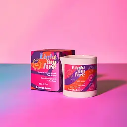 Масажна свічка Love To Love Light My Fire Lotus, 65 мл - мініатюра 4