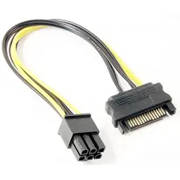 Переходник NoName 6pin - Sata (Б/у)